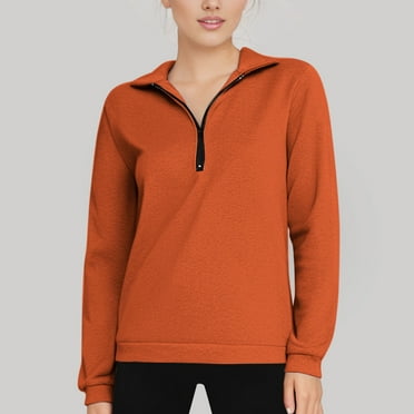 Women Clearance Graphic Sweatshirts for Women Women Long Sleeve Oversized Half Zip Pullover Sweatshirt Hoodie Sweater Trendy Fall Sweatshirt Blouse Clothes