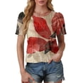 thumbnail image 1 of Women Clothing Trendy Tshirts for Women 2025 Womens Shirts Trendy Graphic Women V Neck T Shirt Graphic Summer Graphic Shirts for Women, 1 of 7