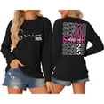 thumbnail image 1 of Women Clearance Women's Sweatshirts Senior 2025 Sweatshirt Women Class Of 2025 Long Sleeve Pullover Casual Crewneck Tops Graduation 2025 Shirt, 1 of 3