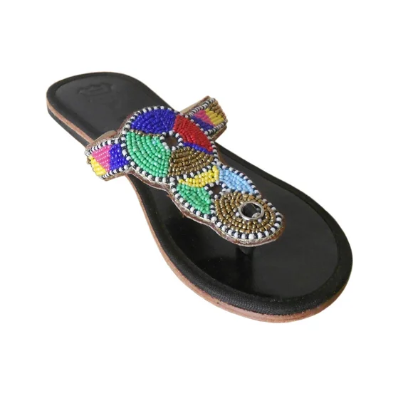 Women Clogs Leather Handmade Indian Casual Slippers Slip On Ballet Flats US 6-10