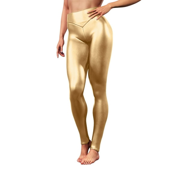 Women Clubwear Sexy Shiny Leather Leggings Body Tight Trousers Pants Faux Womens Pants PU