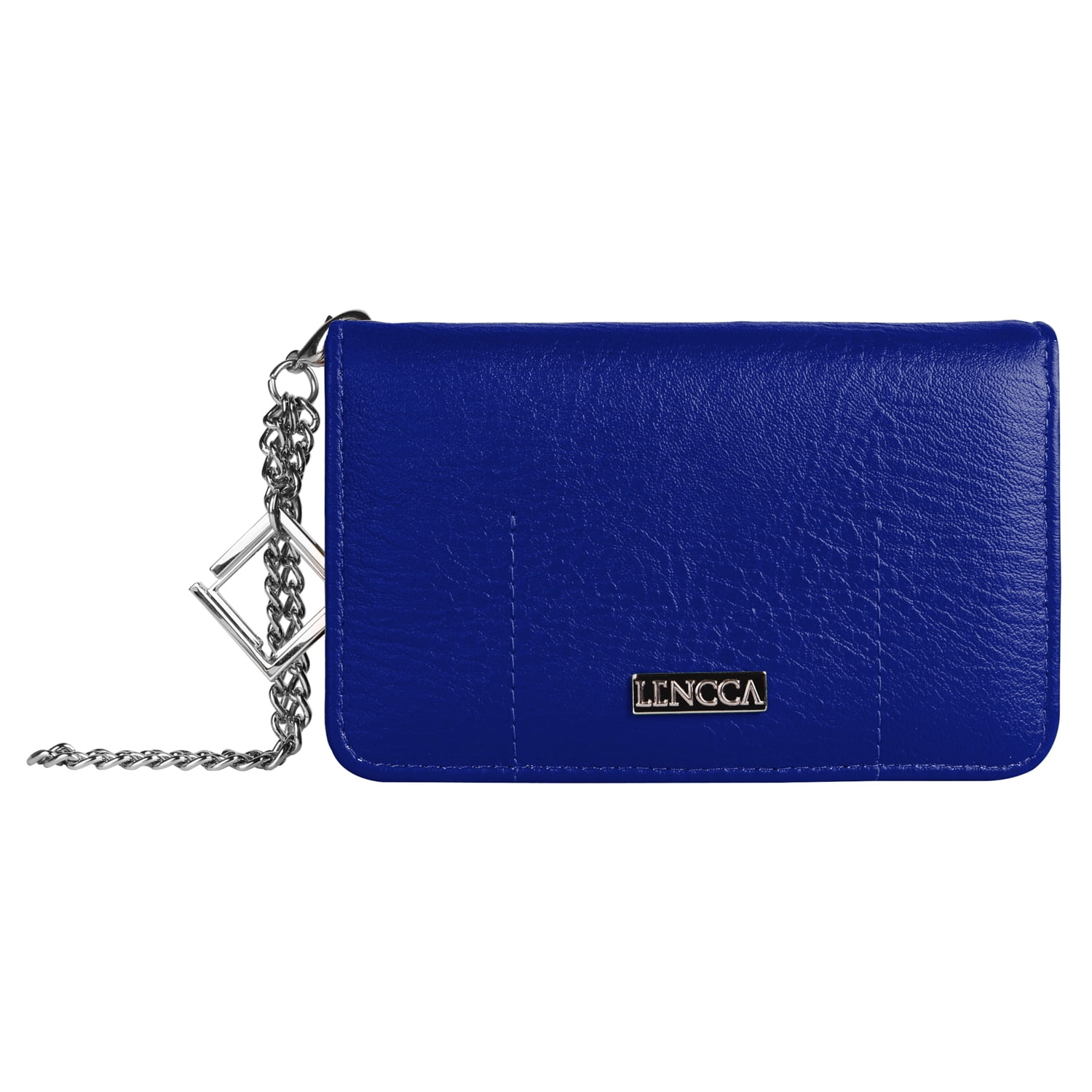 Women Clutch Wristlet Wallet Case with Phone Compartment (Royal Blue)
