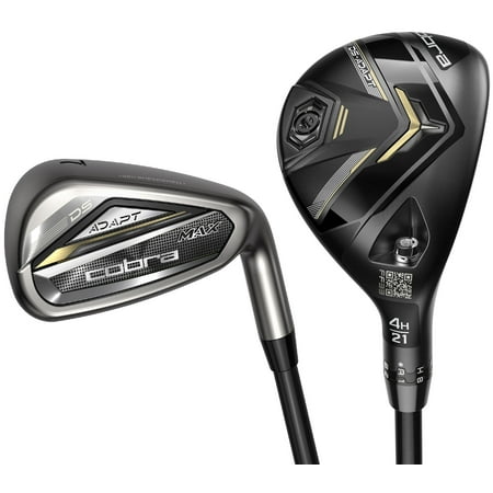 Women Cobra DS ADAPT MAX Combo 5-PW, SW Iron Set Ladies KBS PGH Players 55 New