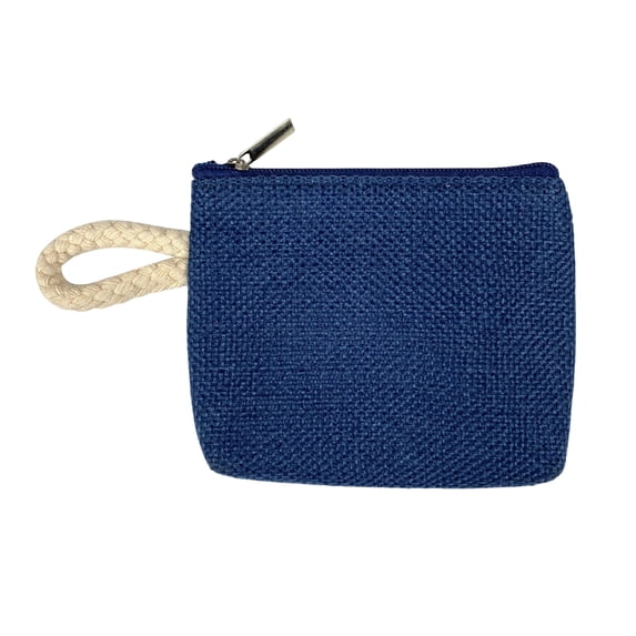Women Coin Purse,Fabric Mini Change Purse,Portable Small Zippered Pouch for Coins Cash Cards Lipstick Keys