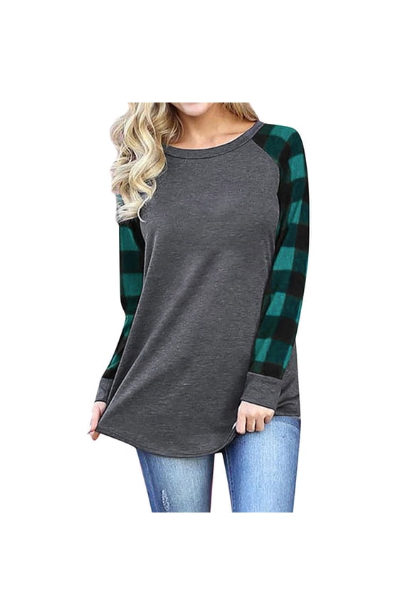 Women Color Block Sweatshirt Casual Long Sleeve Crewneck Striped Loose Pullover Tops Ladies Teen Clothes Aesthetic Tunic Shirts