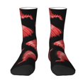 thumbnail image 1 of Women Colorful Crew Socks Tornado Novelty Fun Socks For Mens, 1 of 7