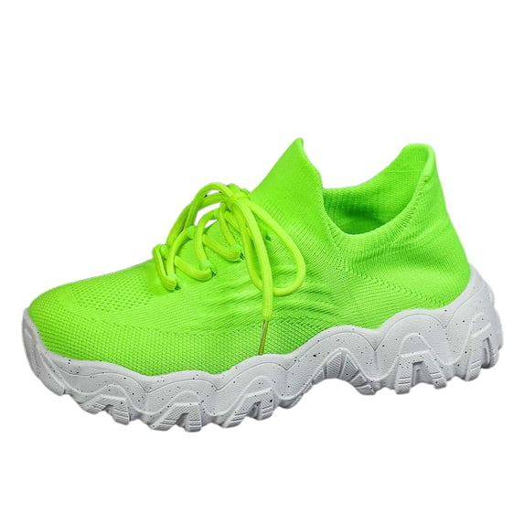Women Comfort Walking Shoes Breathable Mesh Ultra Lightweight Slip On Tennis Casual