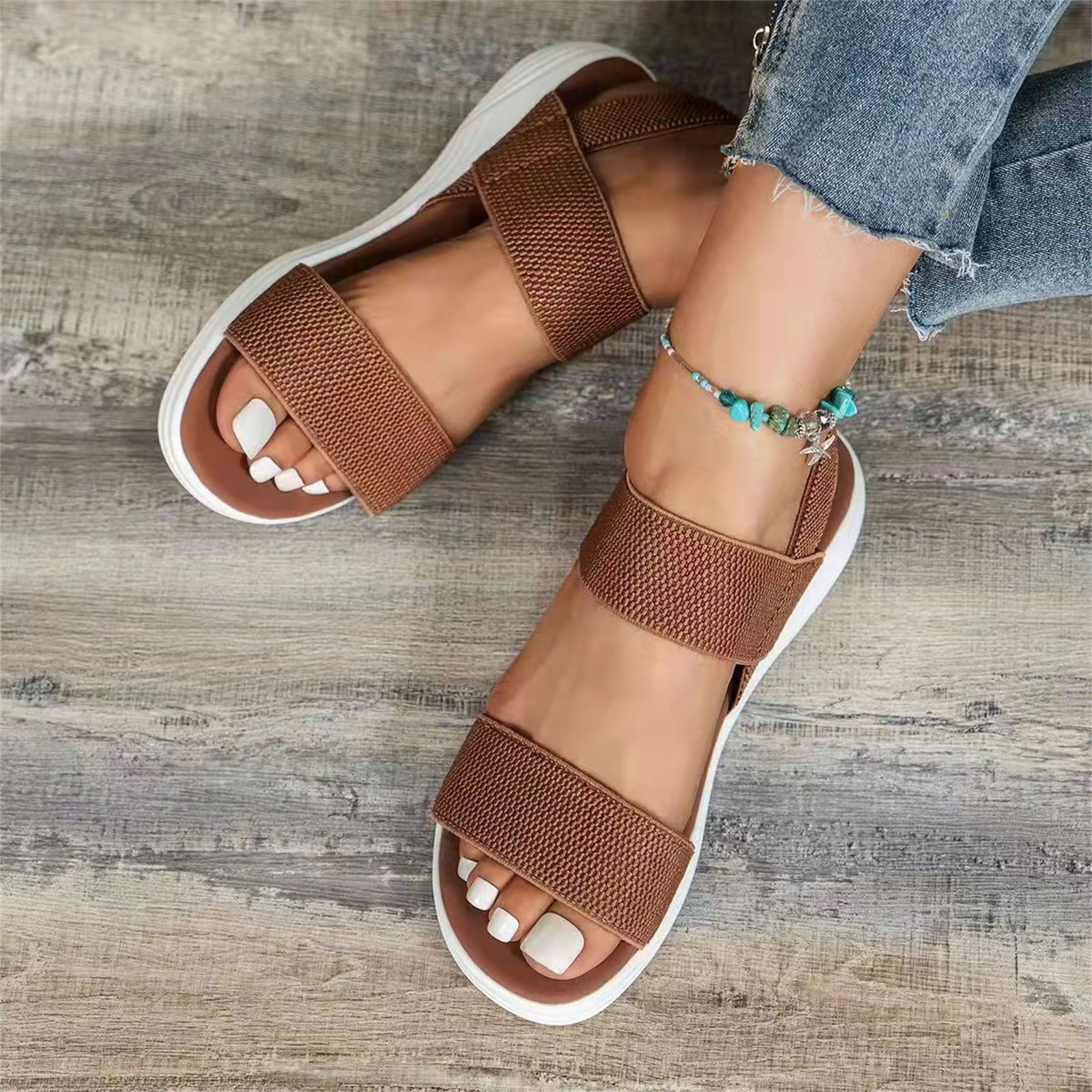 Women Comfortable Orthopedic Sandals Walking Arch Support Dressy Summer