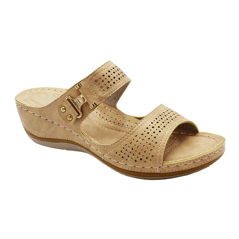 Flatform sandals online walmart