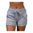 thumbnail image 1 of Women Comfy Yoga Sport Pant With Drawstring  High Waist Sport Stretchy Shorts, 1 of 5