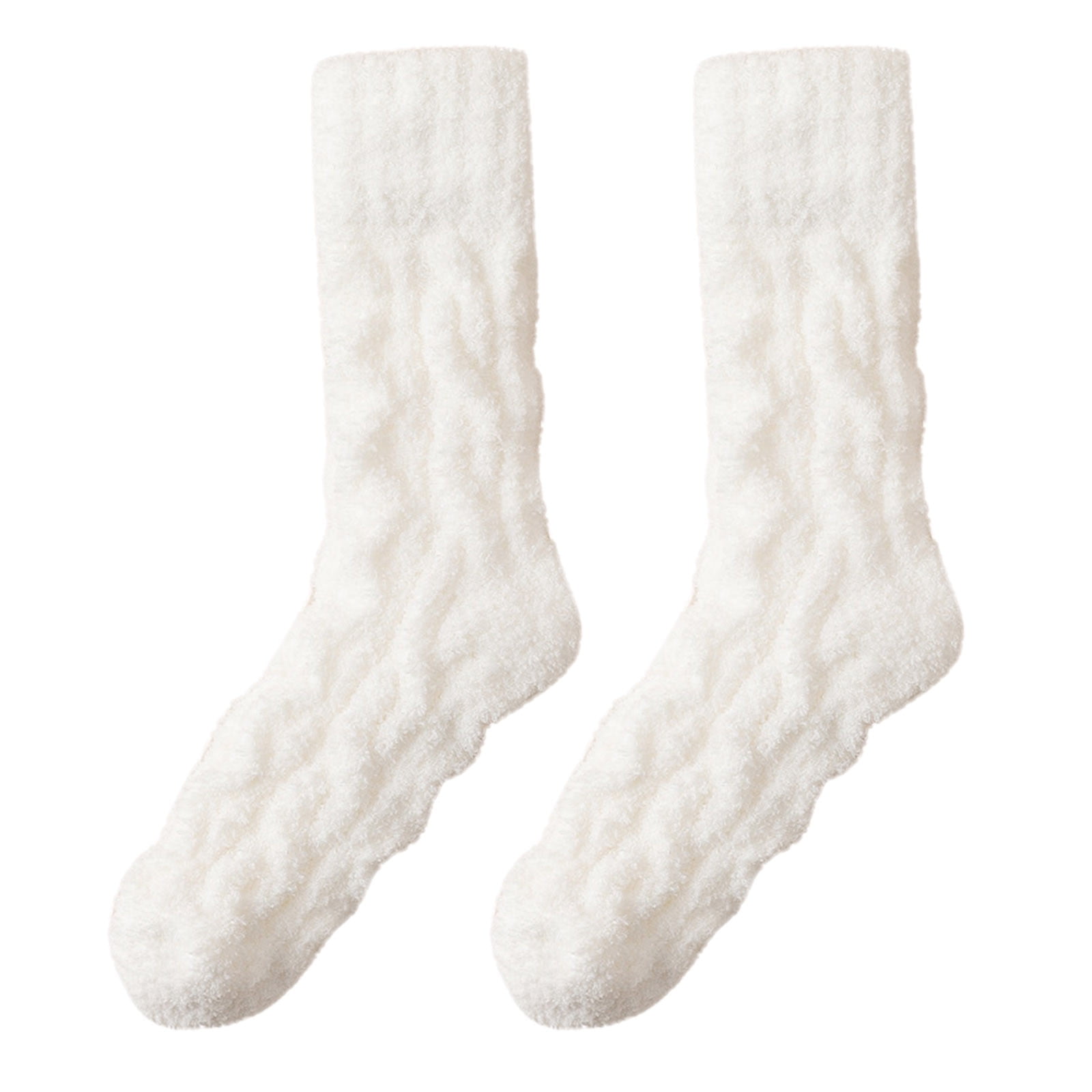 Women Coral Fleece Socks In Autumn And Winter Plus Fleece Thickening