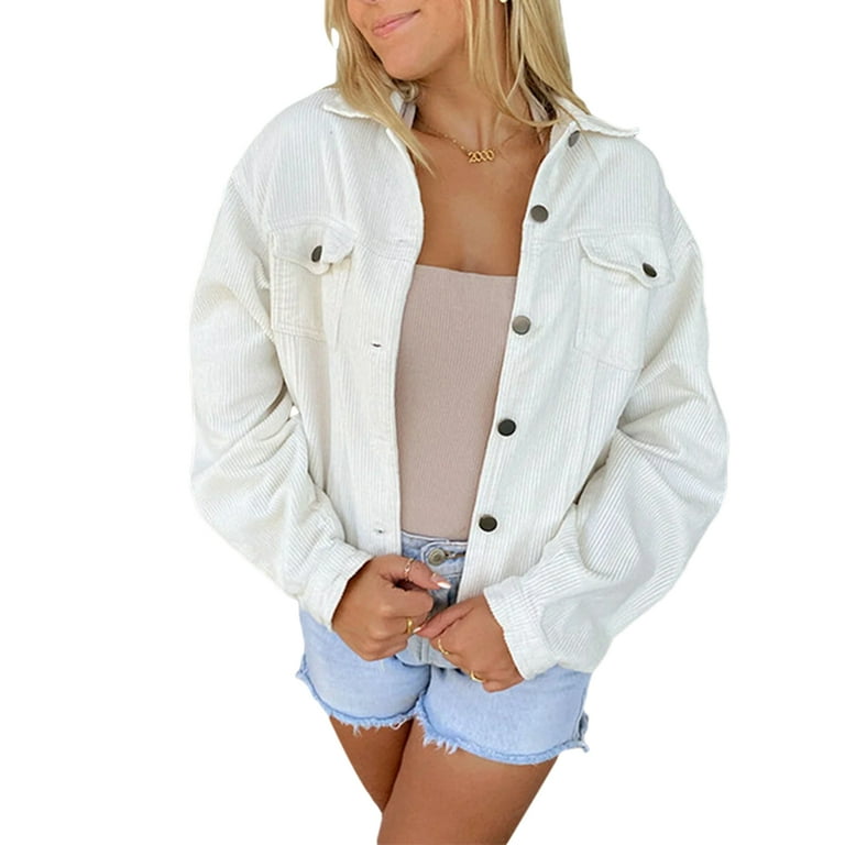 Ladies long corduroy on sale coats