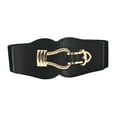 thumbnail image 1 of Women Corset Belt Wide Leather Waist Belt For Daily Punk Dresses Chest Elastic Waistband Mens Leather Men Belt Buckle Belt Automatic Buckle Men Jean Belts Leather Mens Designer Belt Ext U Belt Mens, 1 of 4