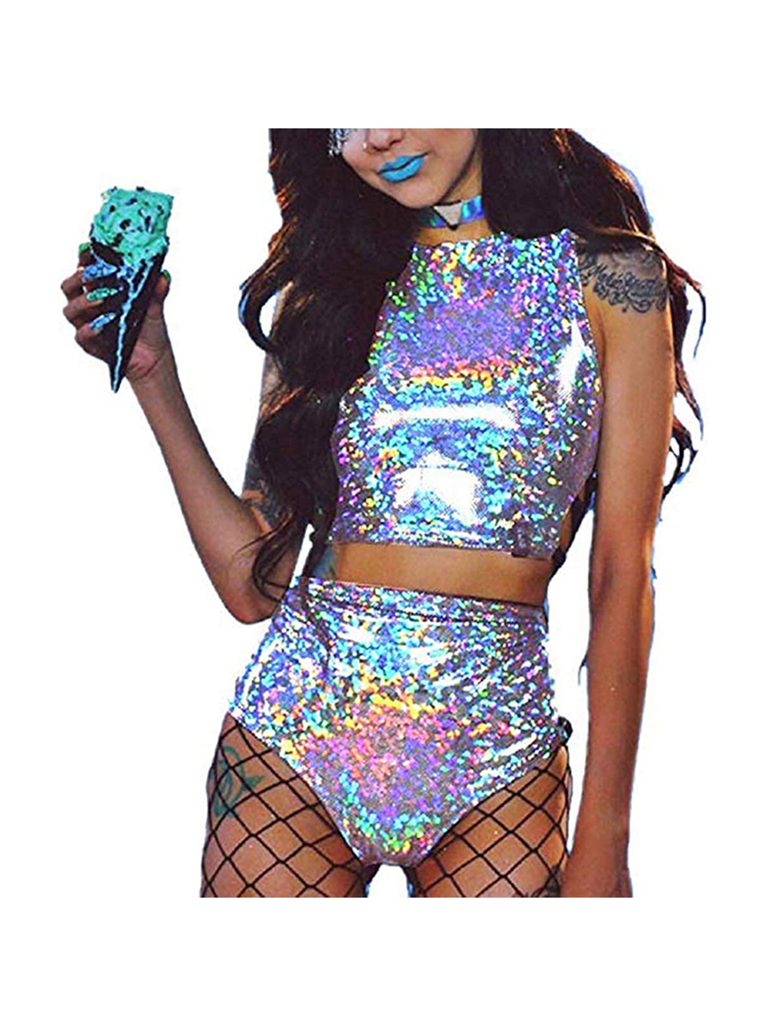 Holographic store rave top