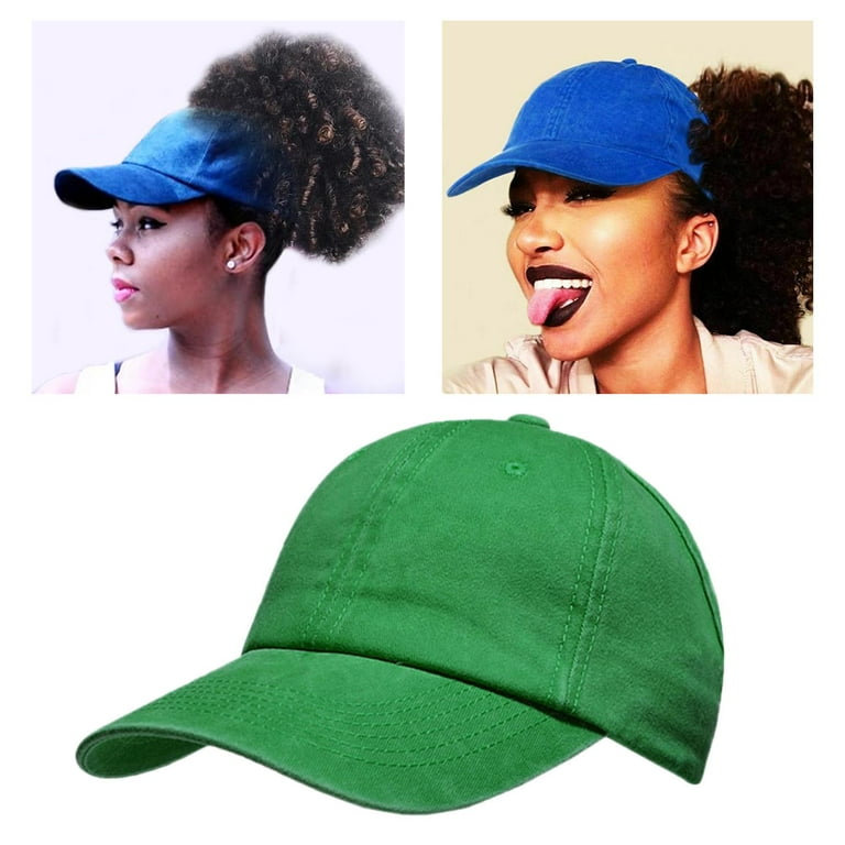 Green womens baseball sale cap