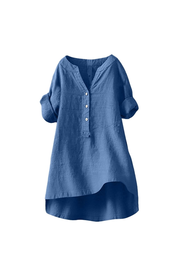 Women Cotton Linen Tops Linen T Shirts For Women V Neck T Shirts For Women Linen T Shirts For Women Trending Womens Clothes Womens Comfort Colors Tshirt Tee Shirts Womens Loose Fit