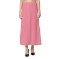 thumbnail image 1 of Women Cotton Shapewear Indian Saree Petticoat Underskirt Free Size Light pink, 1 of 2