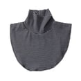 thumbnail image 1 of High Neck Cover Modal Fake Collar Ramadan Hijab Cover Turtleneck High ColX, 1 of 8