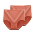 thumbnail image 1 of Women Cotton Underwear 2 Pack Comfort Maternity Pregnancy Panties Plus Size High Waist Postpartum Support Briefs, 1 of 7