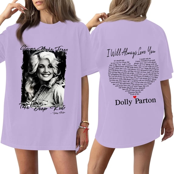 Women Country Legend Tee Unisex Graphic Dolly T-shirts Short Sleeve Round Neck Tee for Vintage Country Music Tribute,(XXL)