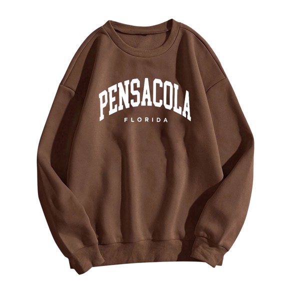 Women Crew Neck Pullover Zip up Sweatshirt Women No Hood Adult Unisex Crewneck Sweatshirt Xxl