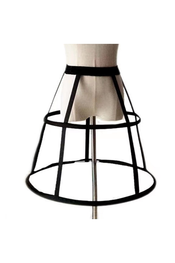 Women Crinoline Petticoat Cage 2/3/4/5 Hoop Girls Half Slips Underskirt for Cosplay Victorian Vintage Party Dress