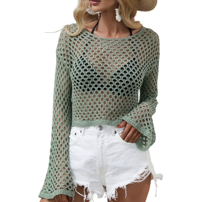 トップス BOTT 24SS Cotton Crochet Knit Shirts BoTT ボット 24SS Cotton Crochet Knit Shirts