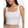 thumbnail image 1 of Women Cropped Tank Tops Sleeveless Square Neck Tanks Basic Crop Tops, 1 of 4