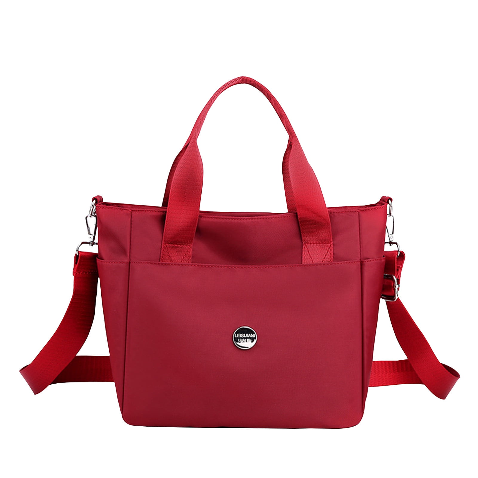 Women Crossbody Bags Top Handle Tote Multi Pockets Detachable Handbag ...