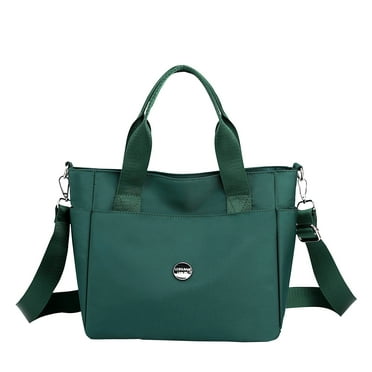 Women Crossbody Bags Top Handle Tote Multi Pockets Detachable Handbag Large Capacity Wallet Purse Adjustable Strap Nylon Zipper Shopping