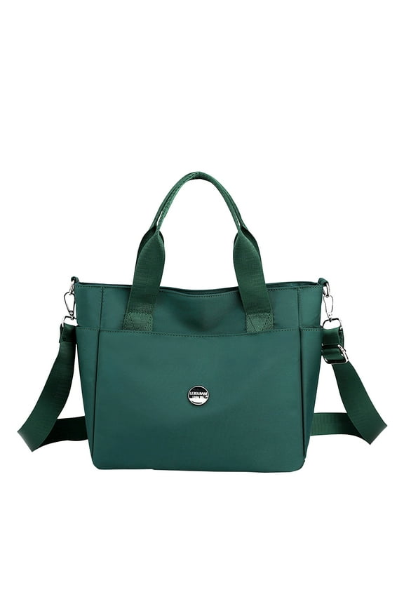 Women Crossbody Bags Top Handle Tote Multi Pockets Detachable Handbag Large Capacity Wallet Purse Adjustable Strap Nylon Zipper Shopping