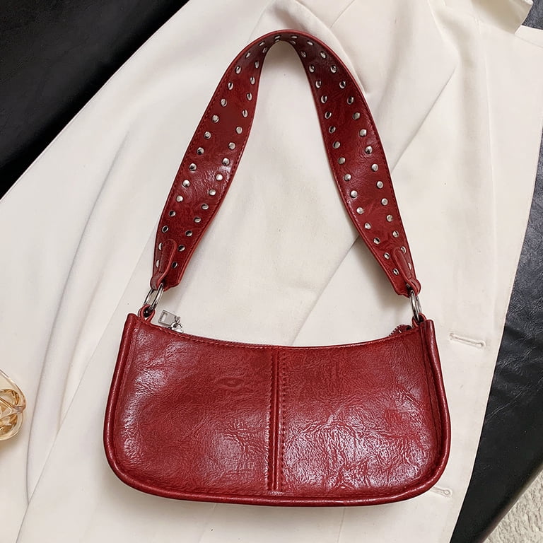 Women Crossbody Sling Bag Studded Decor Casual Tote Dating  display picture 1