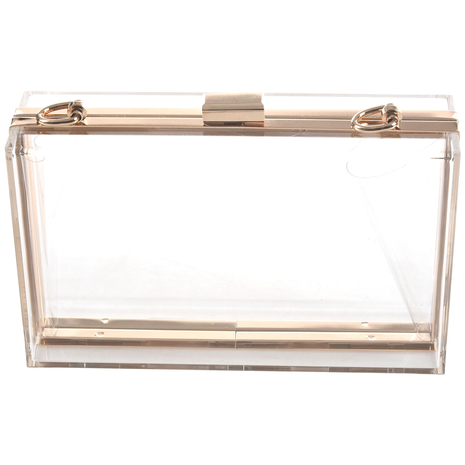 CuteClear Clear Acrylic Clutch Purse for Women Transparent Lucite Box  Crossbody Shoulder Bag Stadium Approved & Concert