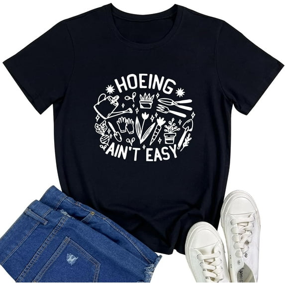 Women Cute Graphic Tee Short Sleeve T Shirts