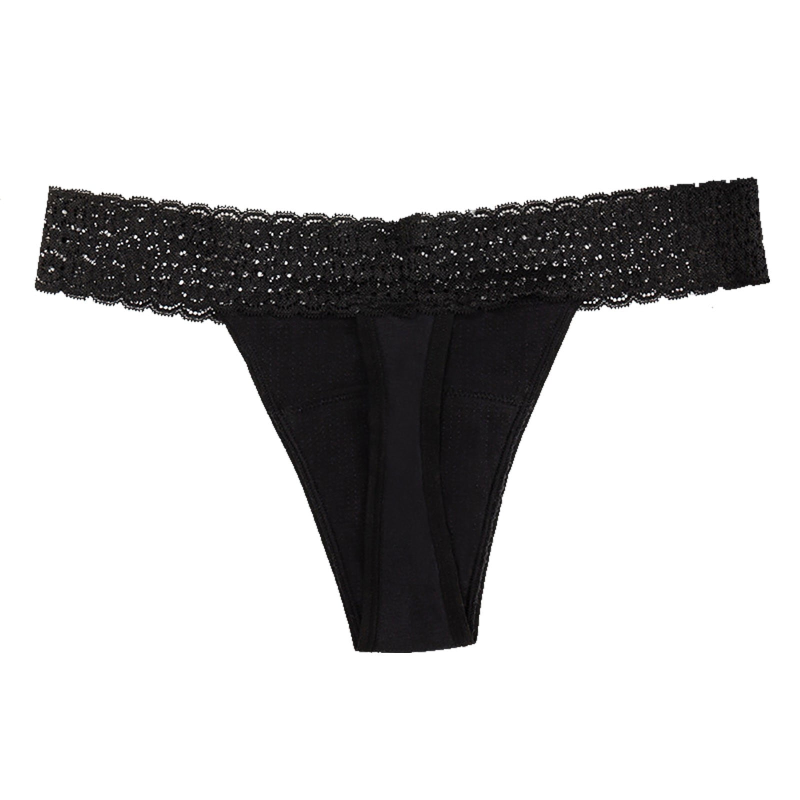 Women Cute Lace FourLayer Panties LeakProof Thong Extra Small