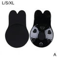 thumbnail image 1 of Women Cute Rabbit Ear Invisible Bra Lifting Chest Stickers Breathable Bio-silicone Nipple Cover Anti-sagging Chest Pad, 1 of 7