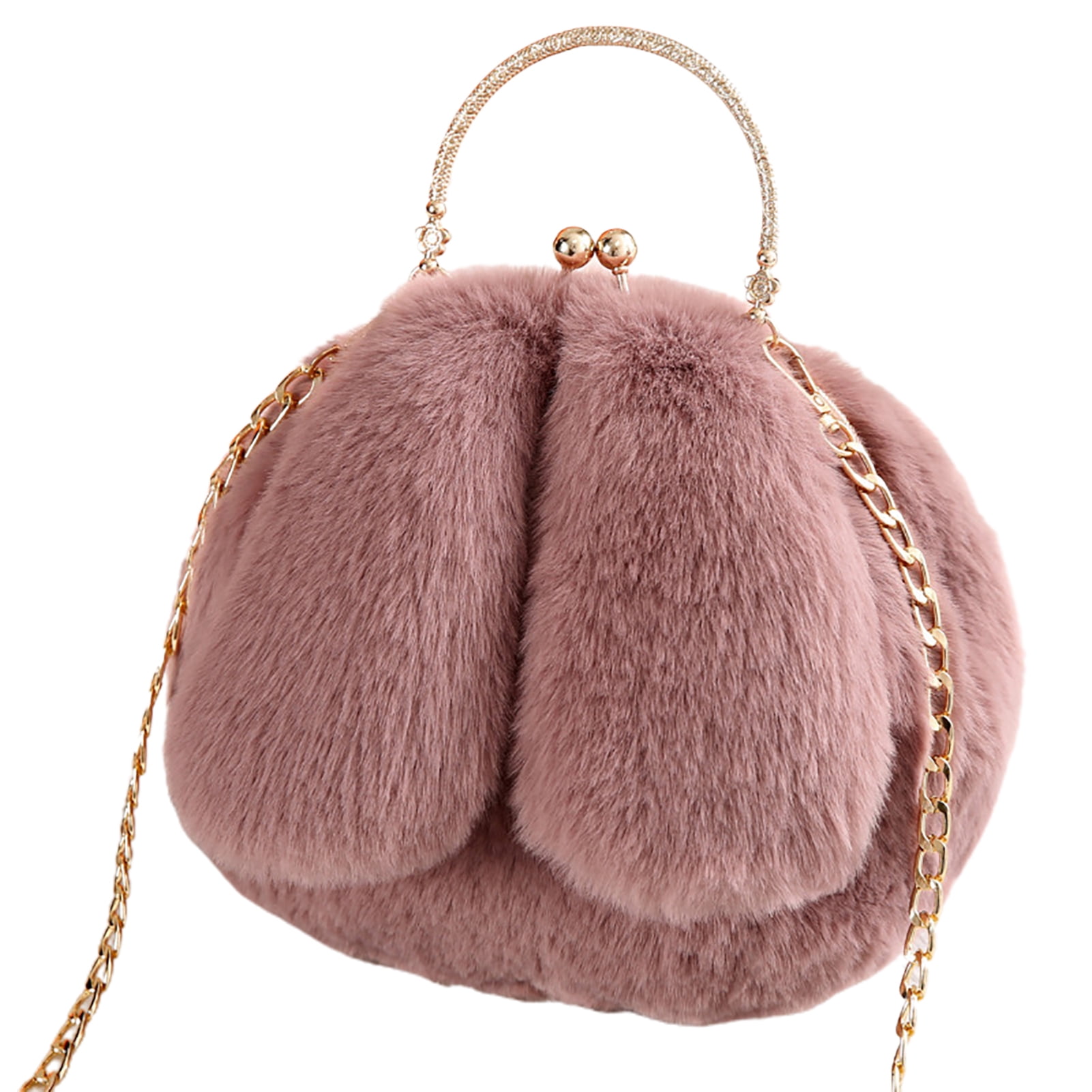 Faux Fur Purse