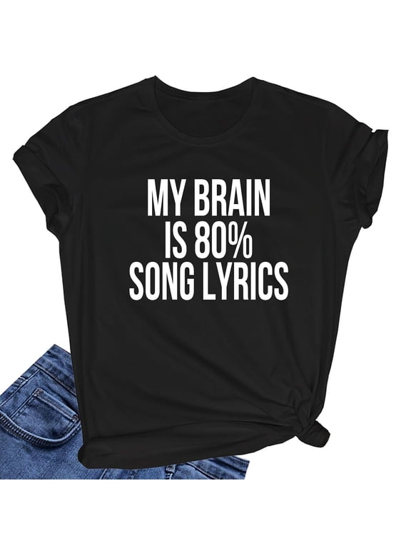 Women Cute T Shirt Junior Tops Teen Girls Graphic Tees , Women T-shirt