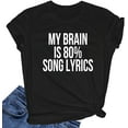 thumbnail image 1 of Women Cute T Shirt Junior Tops Teen Girls Graphic Tees, 1 of 3
