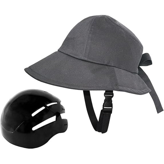 Women Cycling Helmet for Sun Hat with Bike Helmet Fashion Breathable Sunscreen Head Protection Bicycle Helmet Hats