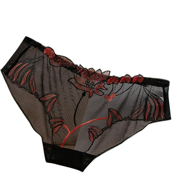 Women Daily Underwear Panties Sexy Lace Hipster Lingerie Thong Seamless Briefs