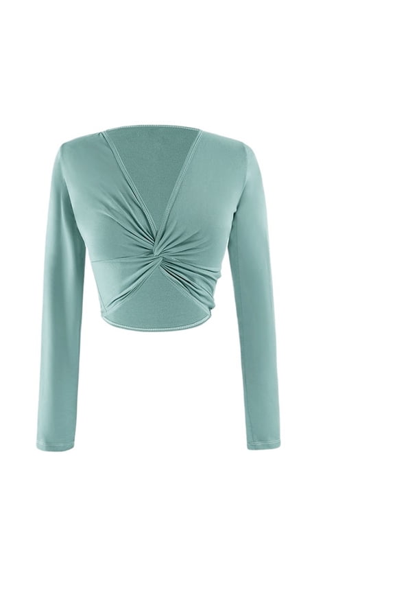 Women Dance Tops Ballet Dance Dance Coats Long Sleeve Teen Dance Tops Ballet Outfits