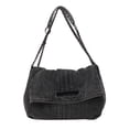 thumbnail image 1 of Women Denim Chain Strap Crossbody Bag Distressed Casual Shoulder Purse, 1 of 7