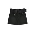 thumbnail image 1 of Women Denim Shorts Skirt Vintage Streetwear A-line Jeans Skirts Casual All Match Female Slim Package Hip Mini Skirt Summer-Black-XL, 1 of 7