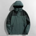 thumbnail image 1 of Women Detachable Cap And Windproof Thick Three-in-one Jacket Outdoor Sports Warm Jacket, 1 of 5