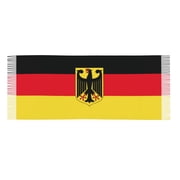 Women Deutschland Flag Scarf Large Shawls For Travel Office