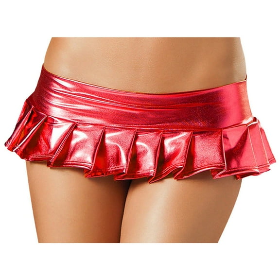 Women Doll Mini Skirt Pleated and Ruffled Mini Skirts for Women Micro Mini Skirt Neon Skirts Available Valentines Day Gifts Mini Skirts