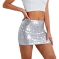 thumbnail image 1 of Women Dress 。Sequin Skirts For Women Sparkly Mini Skirt Glittery Skirts Sequin Outfit 。, 1 of 8