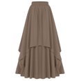 thumbnail image 1 of Women Dress Skirt Retro Double Layer Skirt, 1 of 5