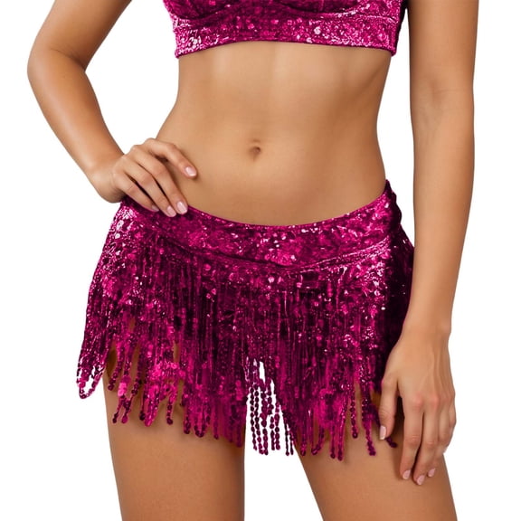 Women Dress Womens 。Sequin Skirt Sparkly Mini Skirt Glitter Mini Skirt Disco Dress 。